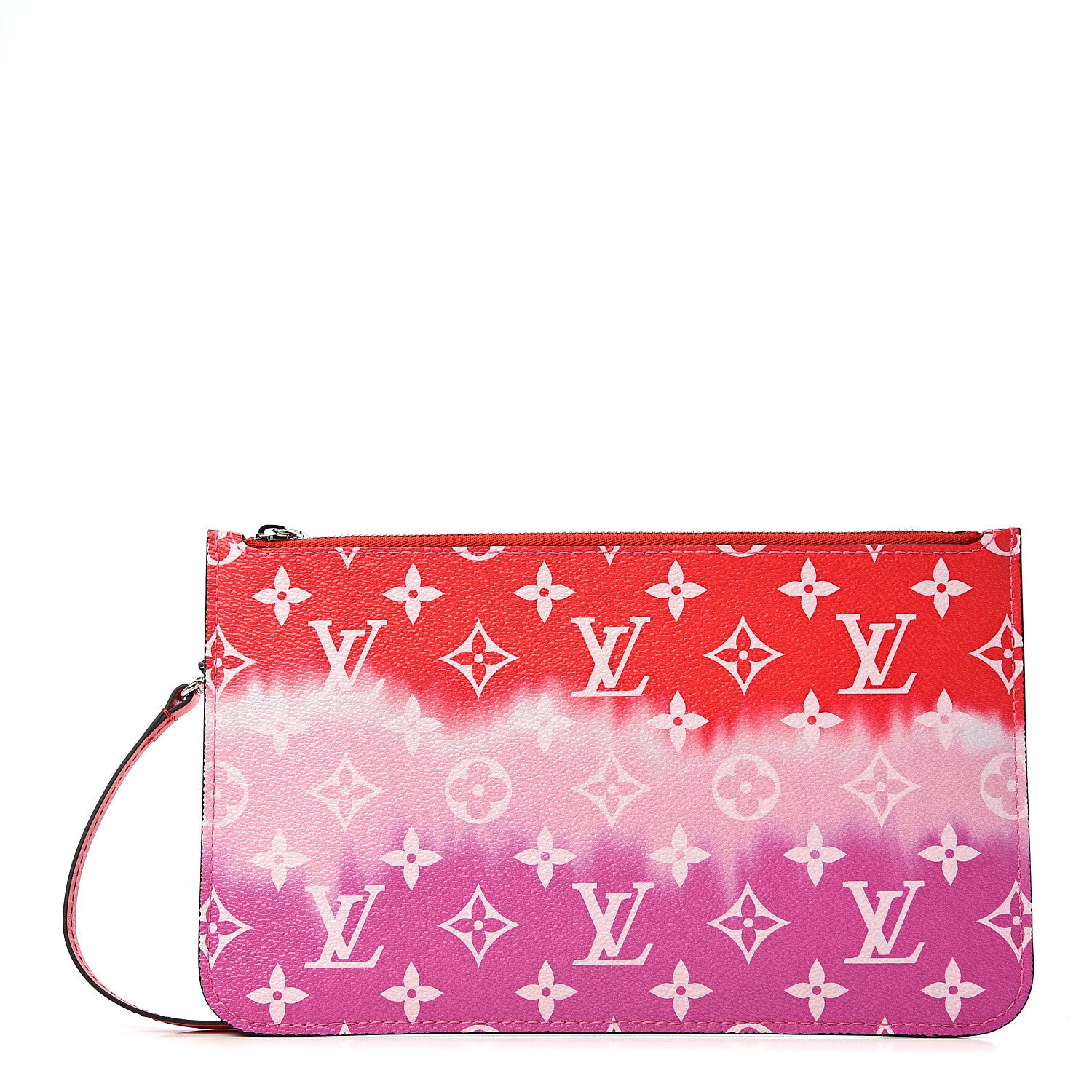 Louis Vuitton Monogram Escale Neverfull MM GM Pochette Rouge 1 of 6