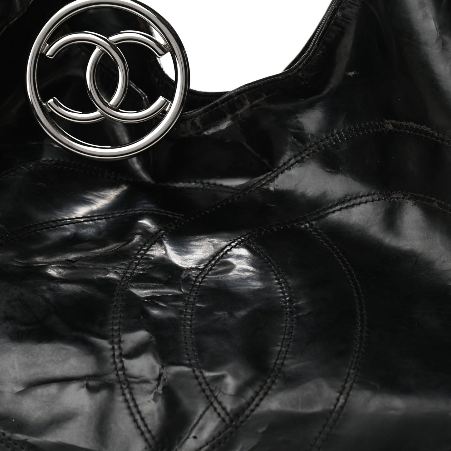 Vinyl XL Coco Cabas Black