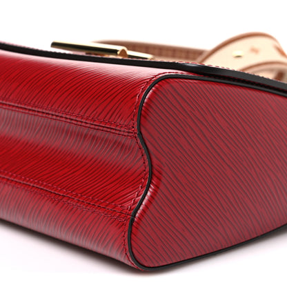 Louis Vuitton Epi Twist Shoulder Bag MM Rouge 9 of 10