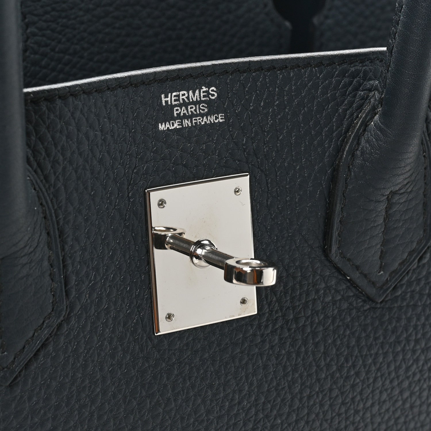 Hermes Togo BIRKIN 30 Bleu Obscur 6 of 10