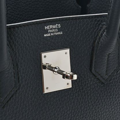 Hermes Togo BIRKIN 30 Bleu Obscur 6 of 10