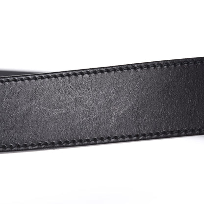 Gucci Calfskin Interlocking G 40mm Belt 85 34 Black 8 of 9