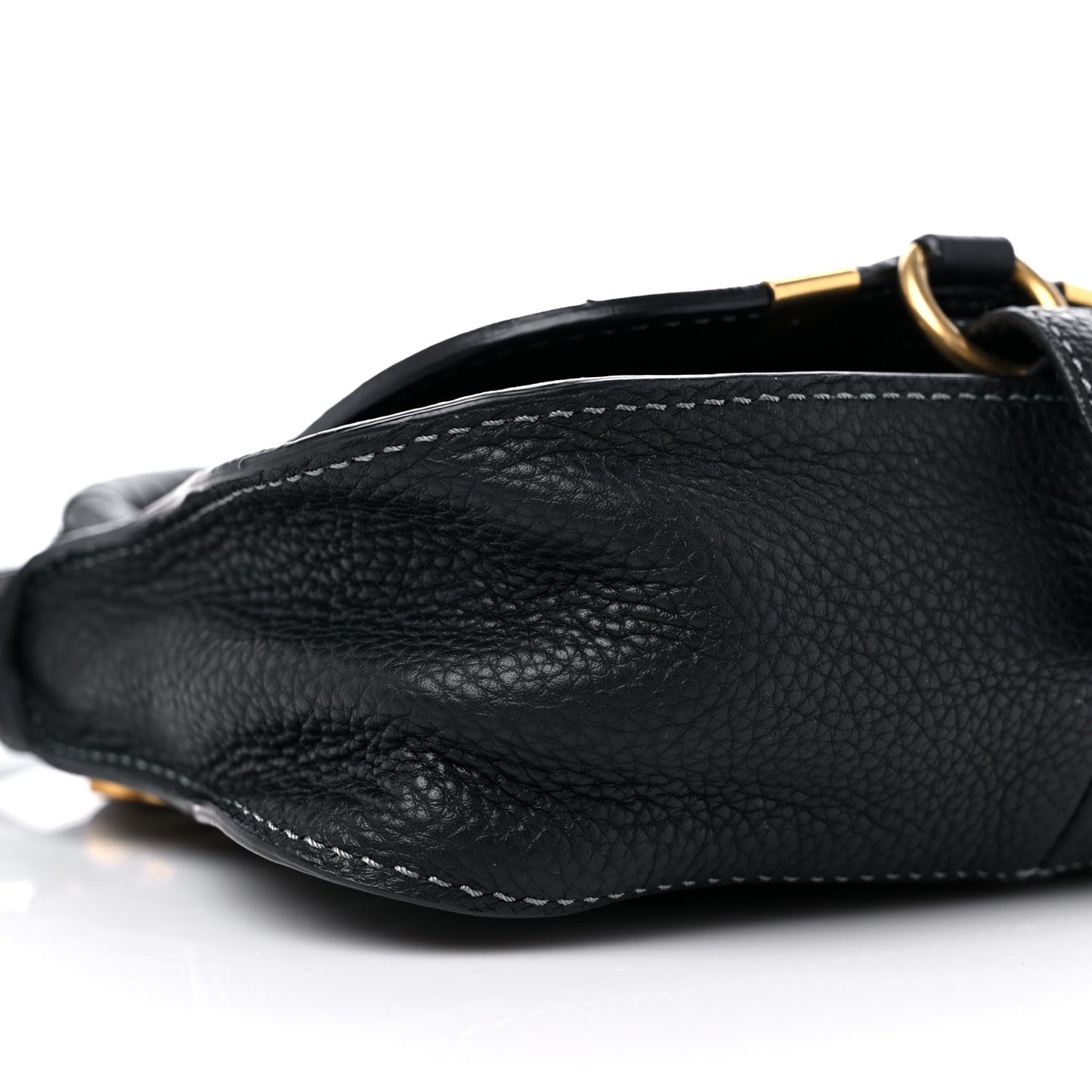 Calfskin Mini Marcie Satchel Black