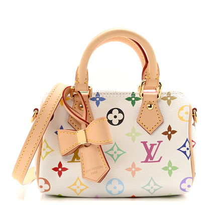 Louis Vuitton LV X TM Monogram Multicolor Nano Speedy White 1 of 10