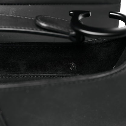 Christian Dior Ultra Matte Calfskin Saddle Bag Black 10 of 16