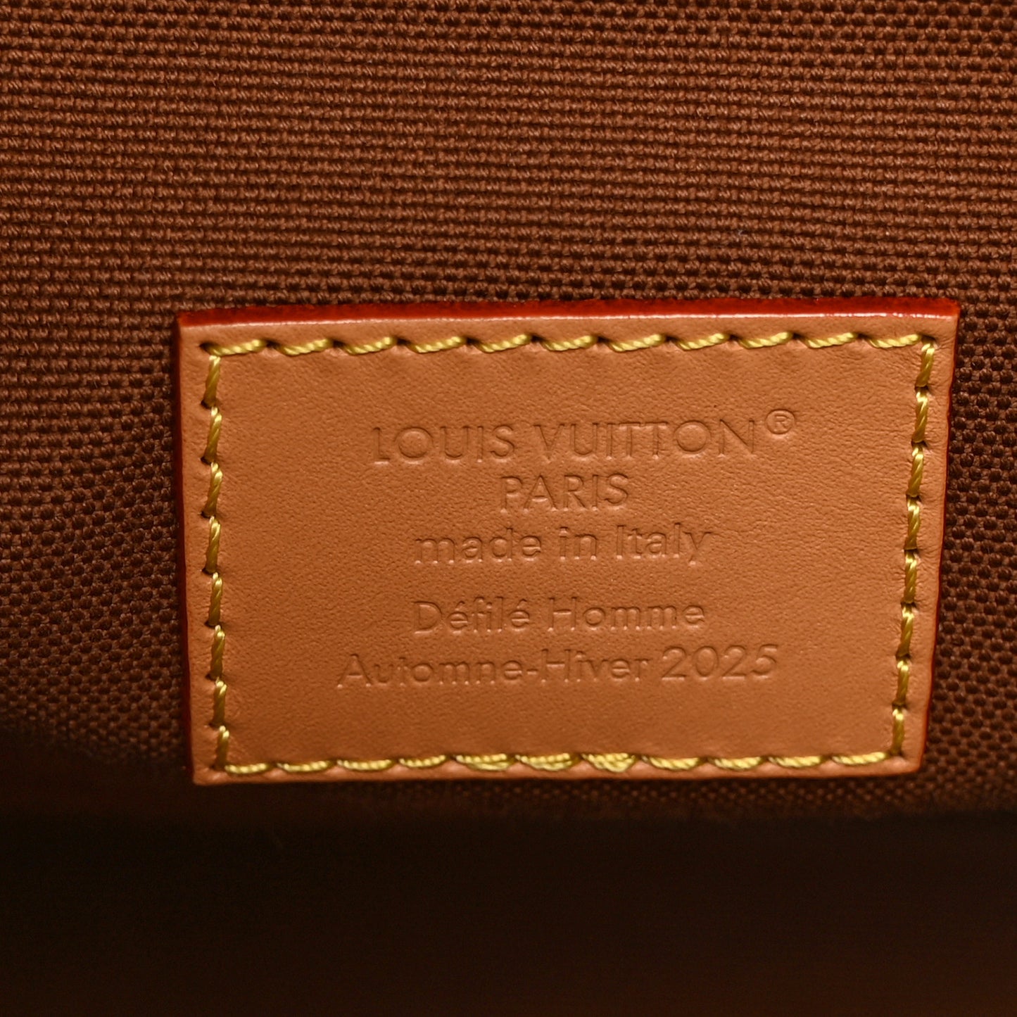Monogram Landscape Shopper Tote MM Brown