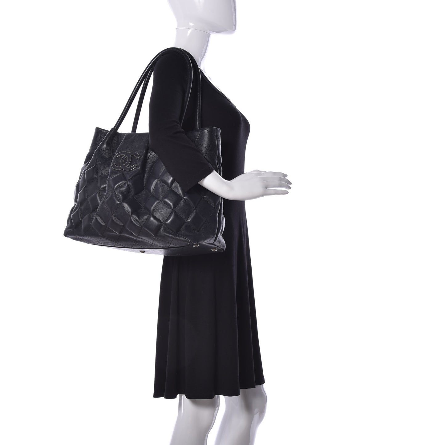 Calfskin Sloane Square Tote Black