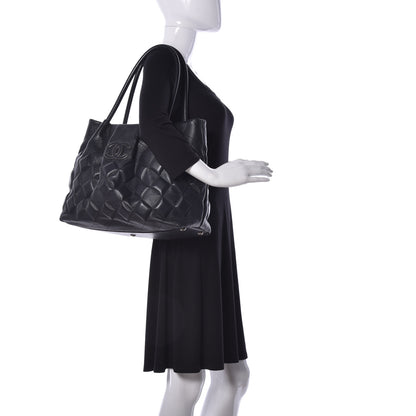 Chanel Calfskin Sloane Square Tote Black 2 of 9
