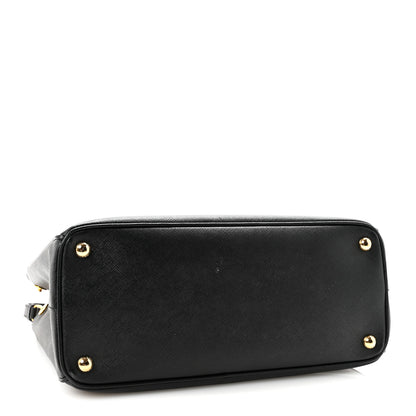 Prada Saffiano Lux Large Galleria Double Zip Tote Black 4 of 9