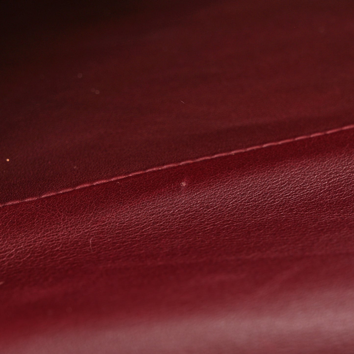 Smooth Butter Calf The Pouch Oversized Clutch Bordeaux