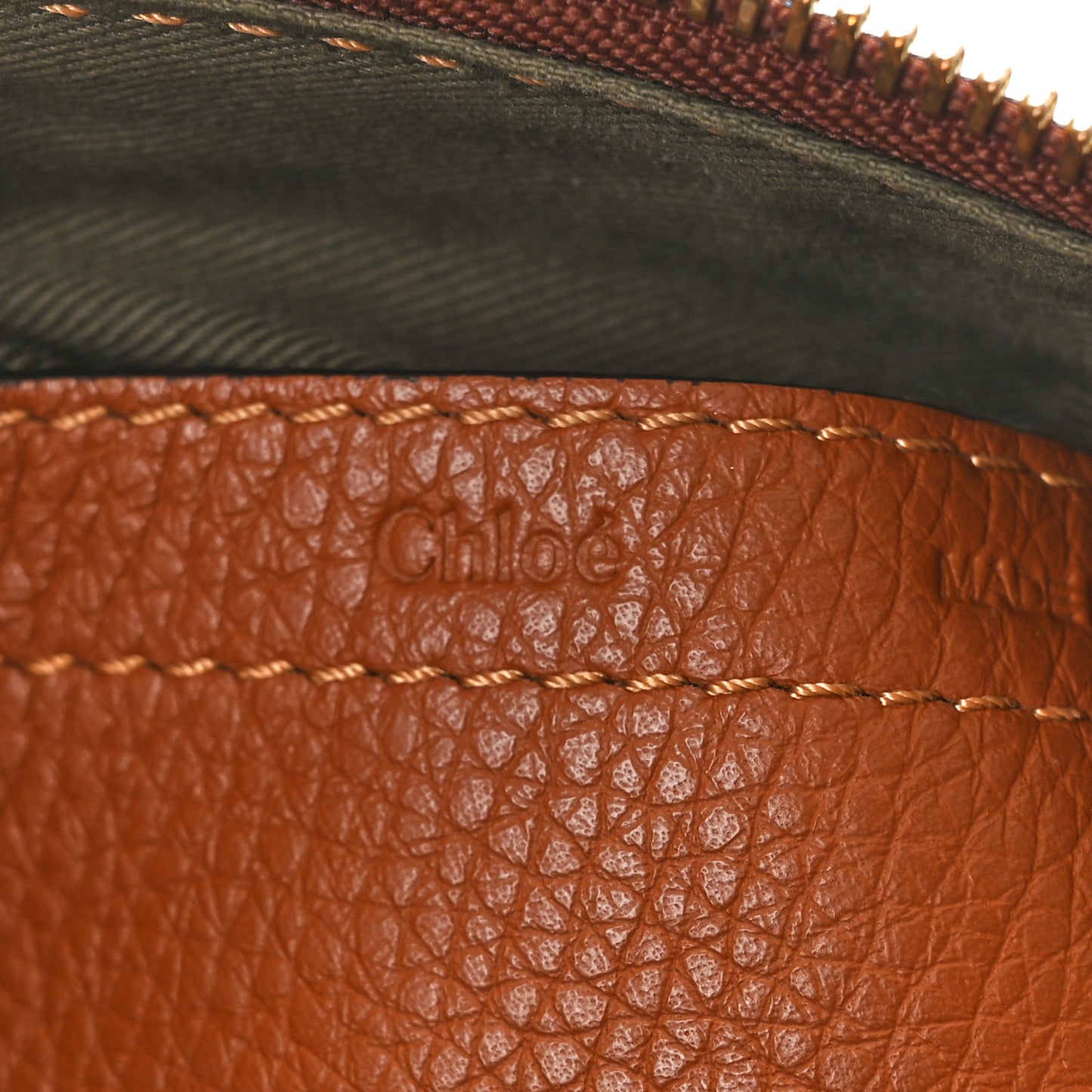 Calfskin Mini Marcie Satchel Tan