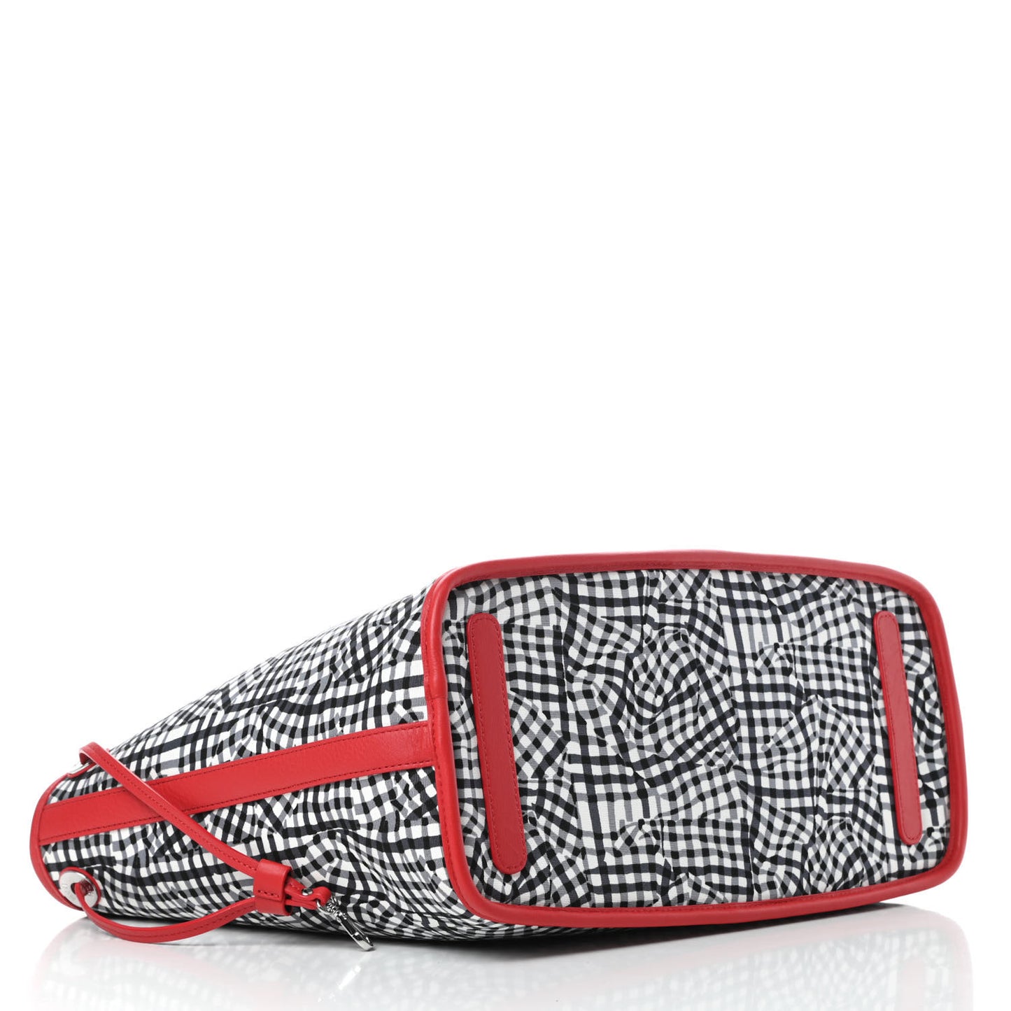 Visetos Medium Liz Reversible Shopper Tote Black Red