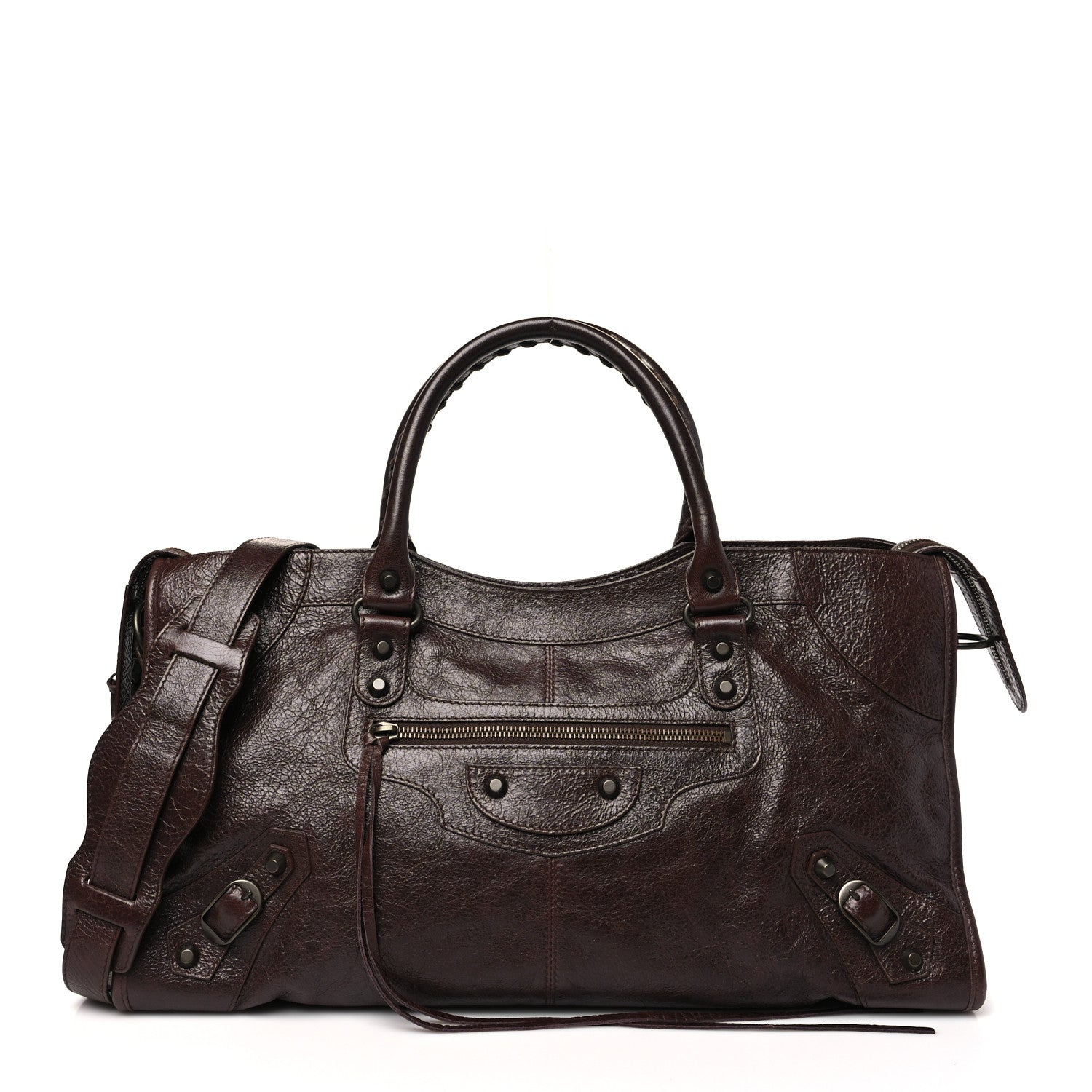 Balenciaga Agneau Classic Hardware Part Time Cigare Fonce 1 of 11