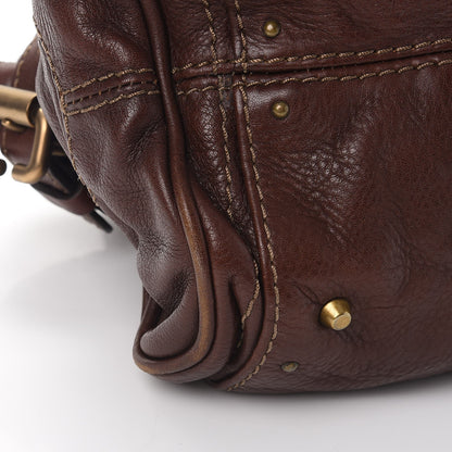 Chloe Calfskin Paddington Satchel Chocolate 11 of 14
