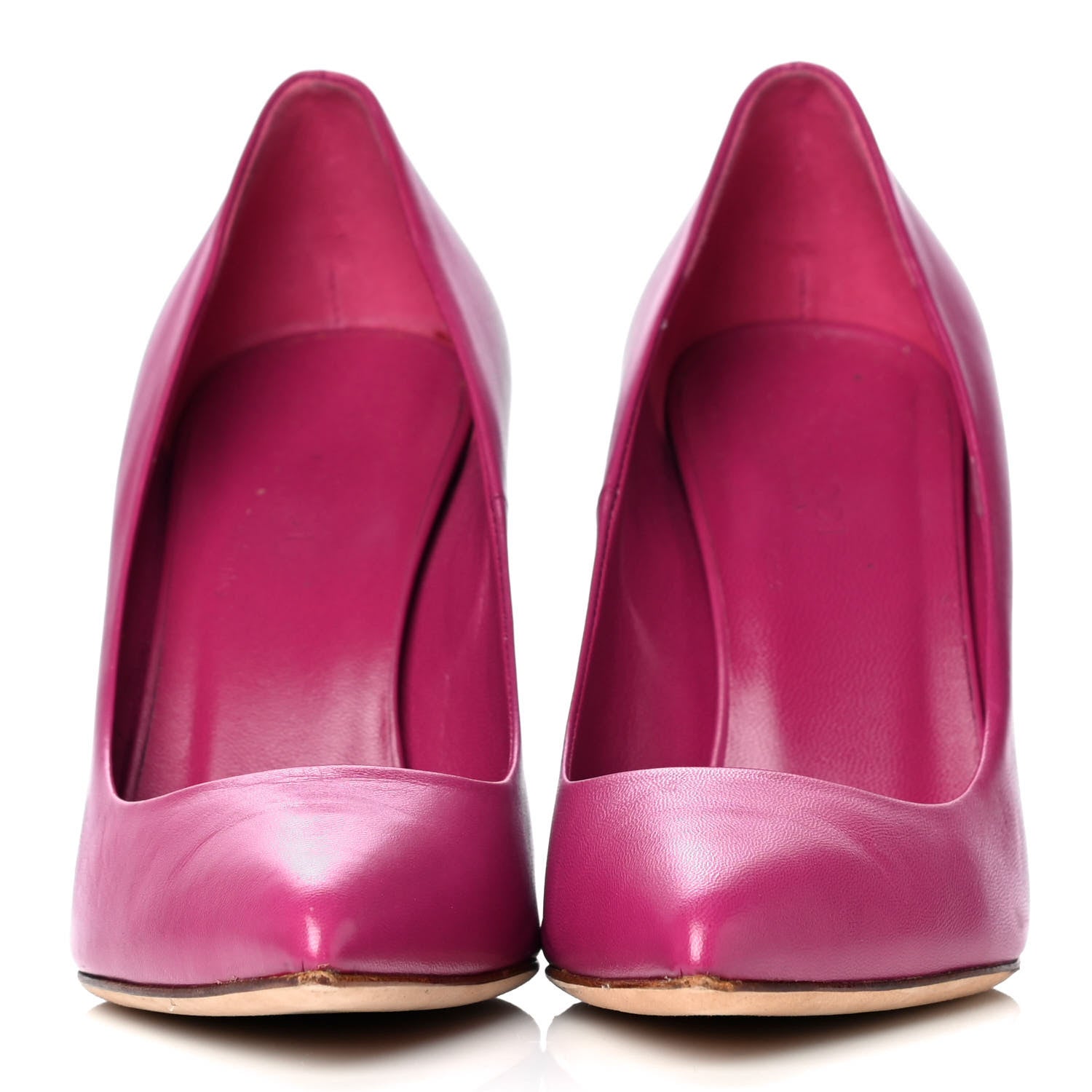 Gucci Malaga Kid Kristen Bamboo Pumps 37.5 Bright Bougainville 3 of 24