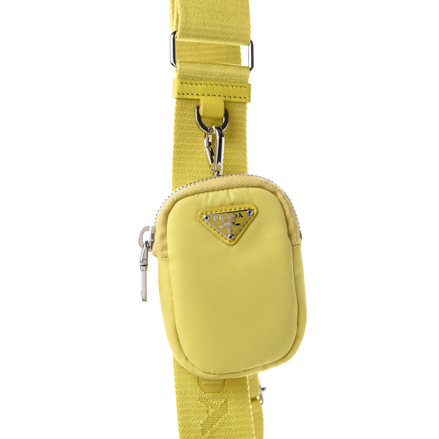 Nylon Saffiano Re-Edition 2005 Shoulder Bag Ananas