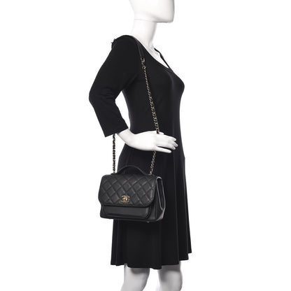 Chanel Caviar Quilted Medium Business Affinity Flap Black 2 of 11