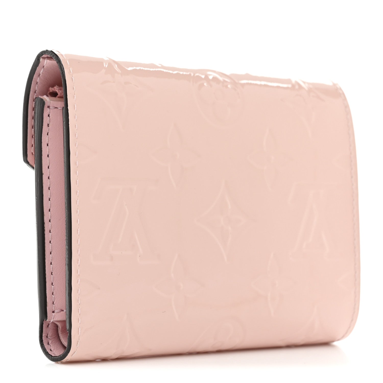 Louis Vuitton Vernis Victorine Wallet Rose Ballerine 3 of 9