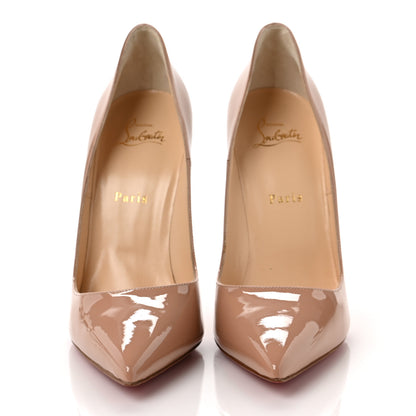 Christian Louboutin Patent So Kate 120 Pumps 40.5 Nude 2 of 8