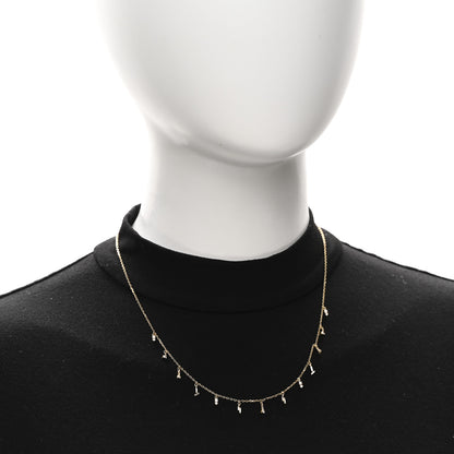 Suzanne Kalan 18K Yellow Gold Diamond Classic Drop Necklace 2 of 4