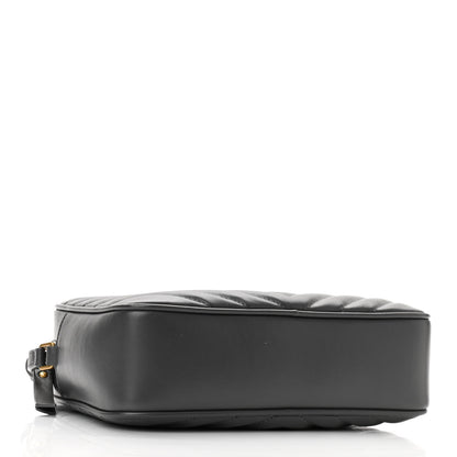 Saint Laurent Calfskin Matelasse Monogram Lou Camera Bag Dark Smog 4 of 11