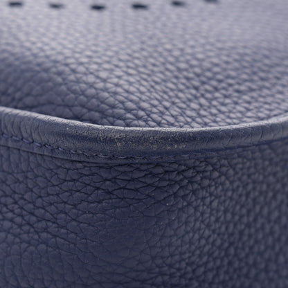 Hermes Taurillon Clemence Evelyne III PM Bleu Encre 12 of 12