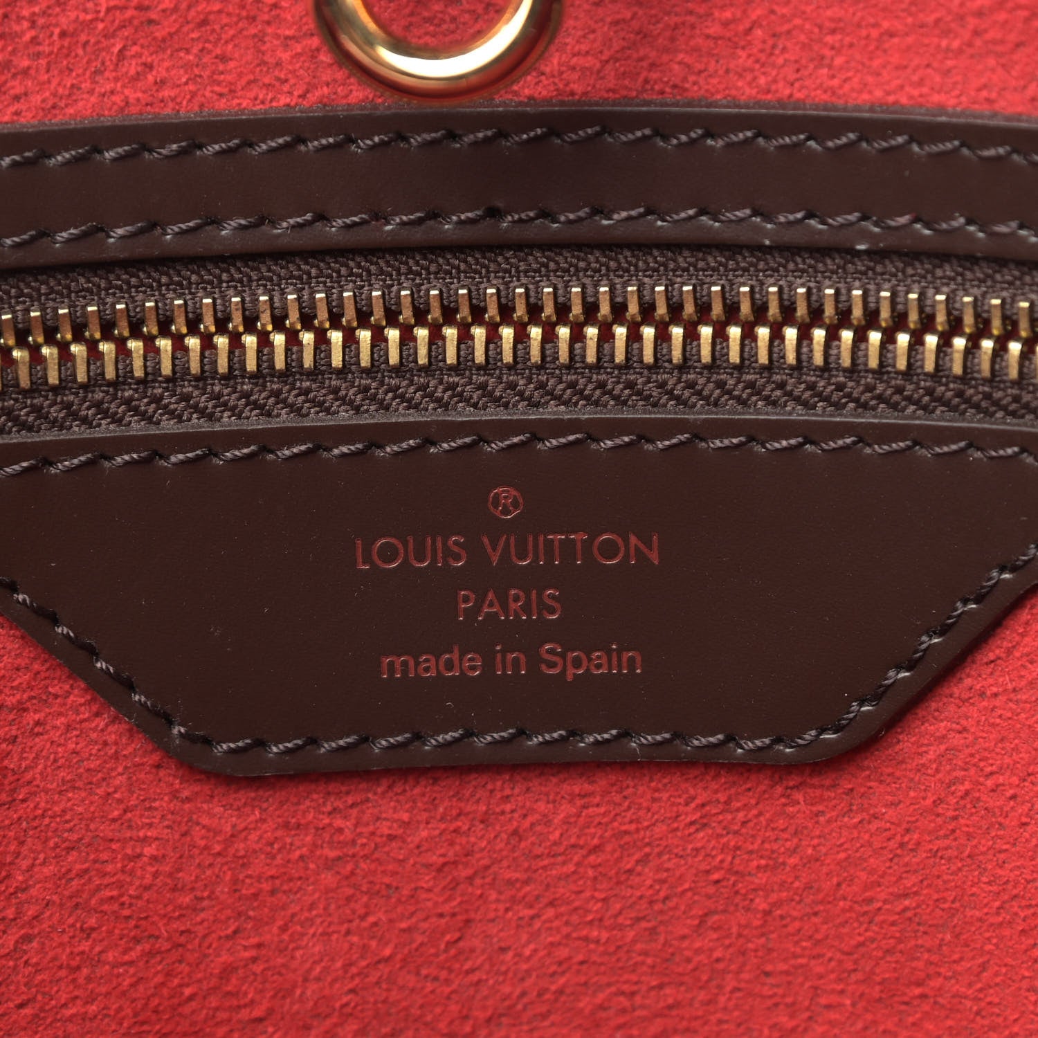 Louis Vuitton Damier Ebene Hampstead MM 6 of 9