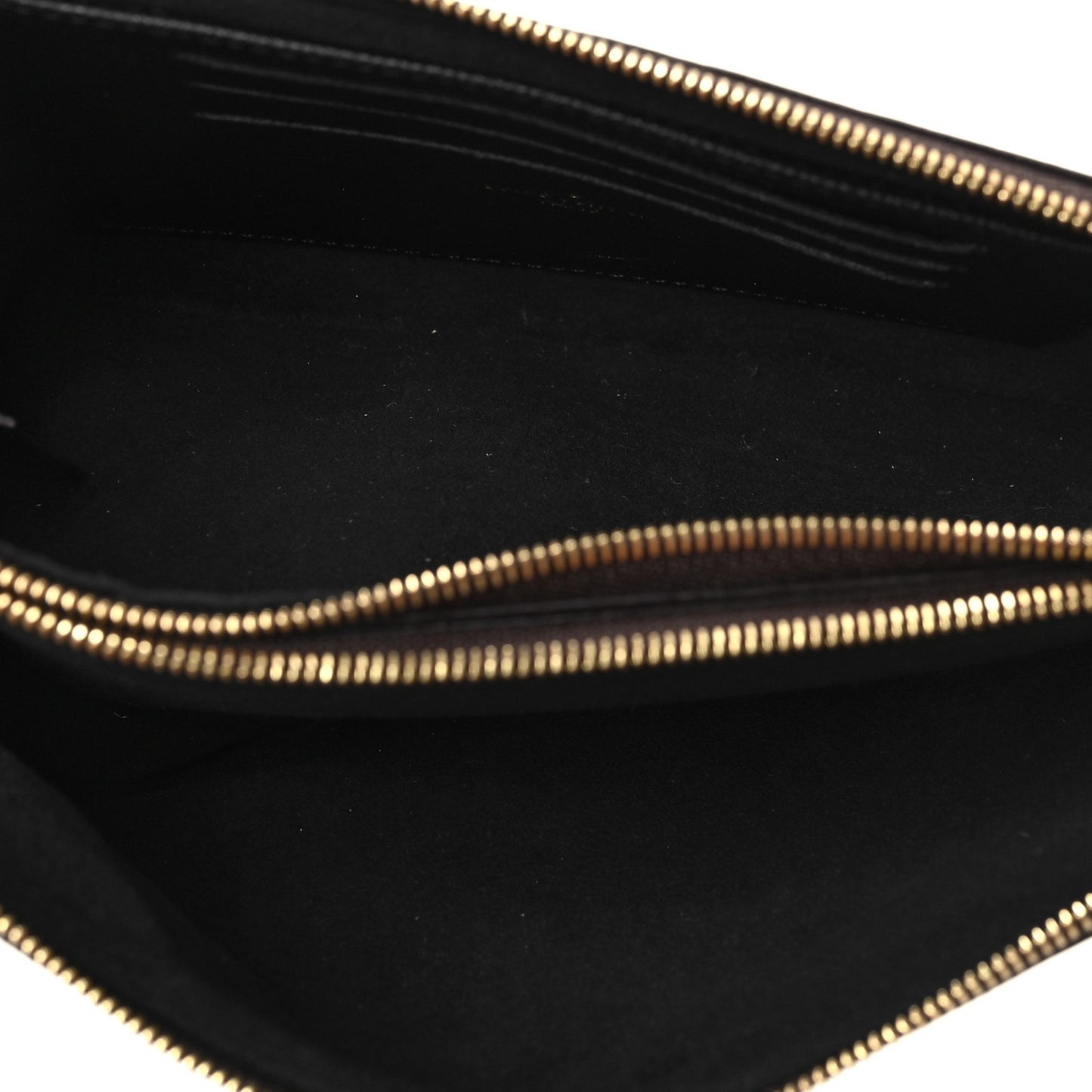 Reverse Monogram Giant Double Zip Pochette