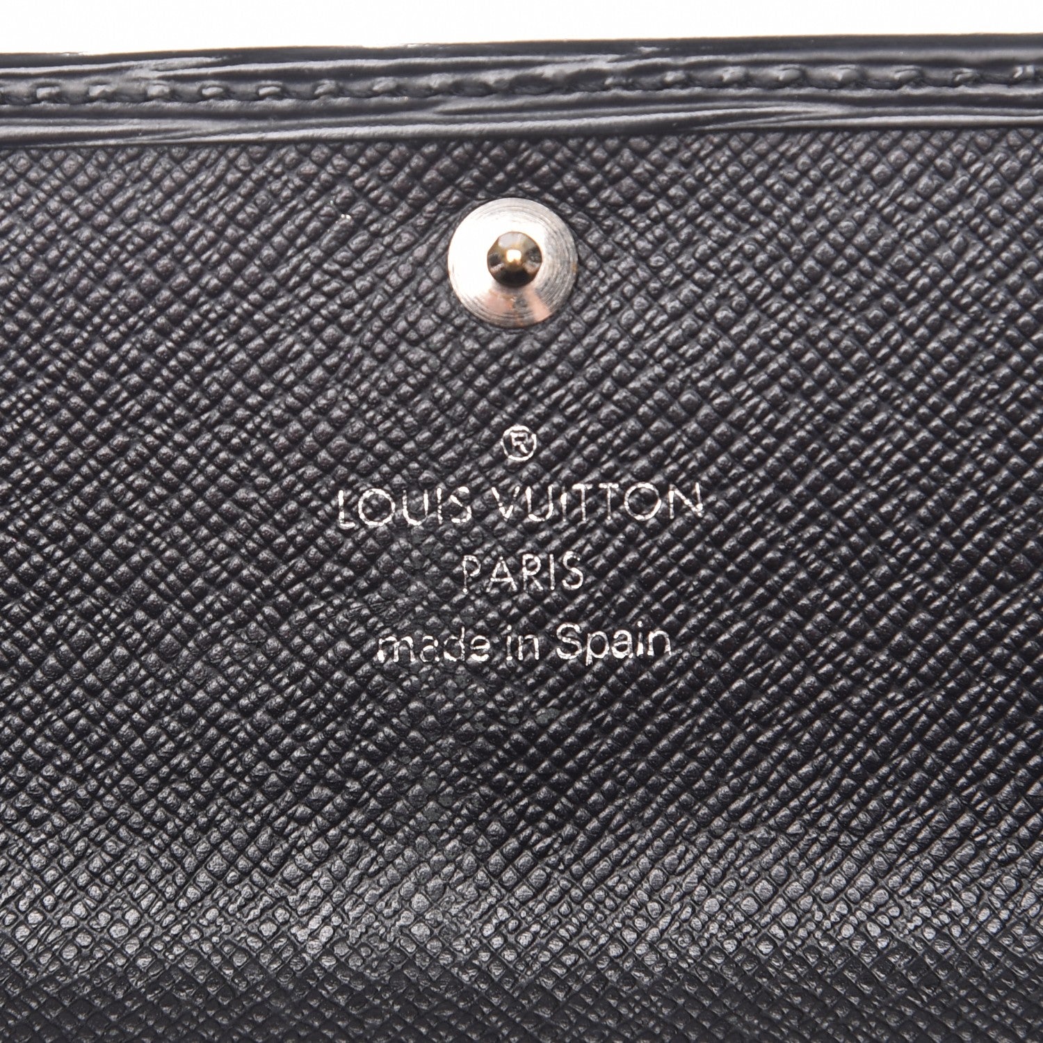 Louis Vuitton Epi Sarah Wallet Black 6 of 10