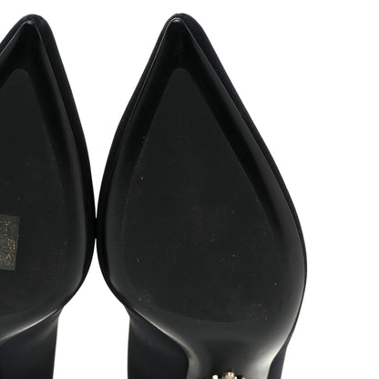 Prada Neoprene Pointed 65 Sock Boots 38 Black 7 of 12