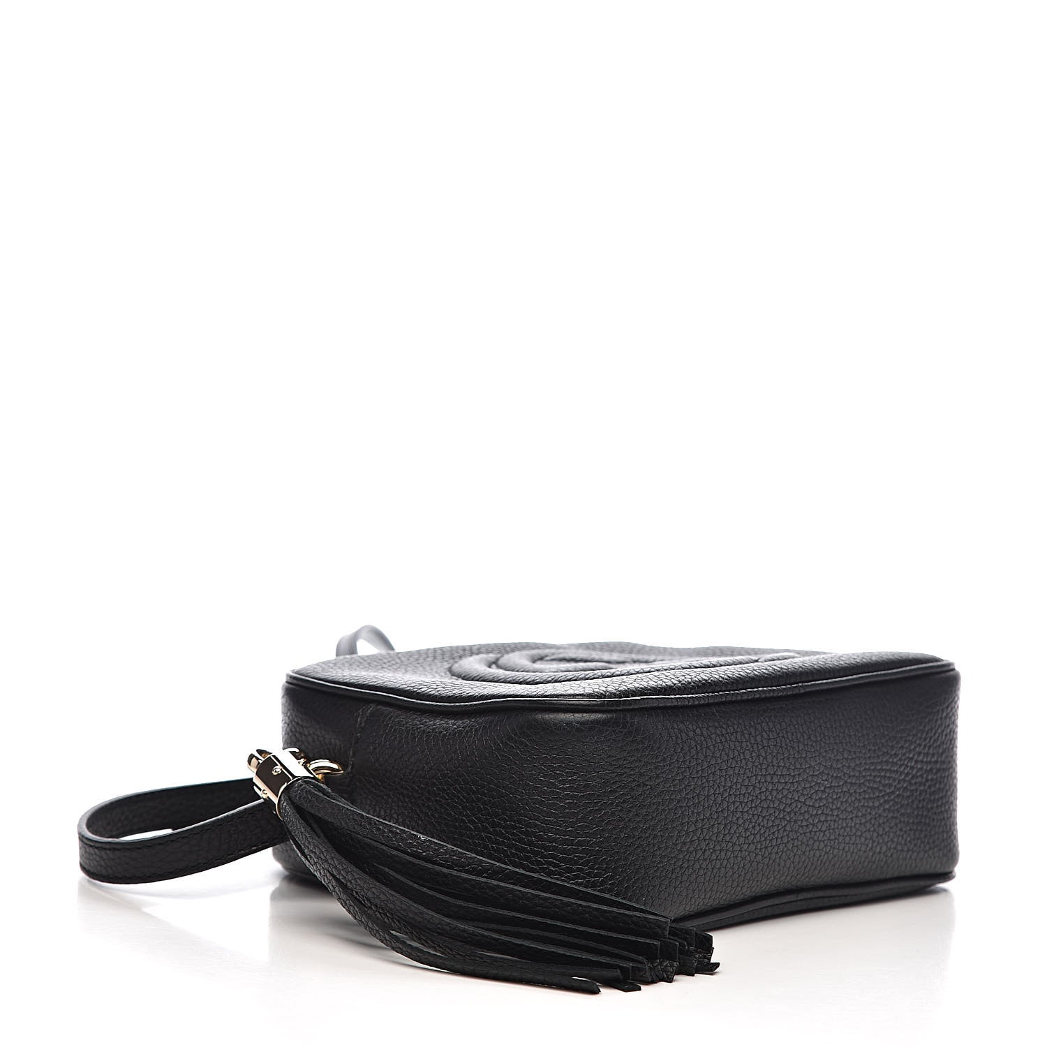 Gucci Pebbled Calfskin Small Soho Disco Bag Black 4 of 10