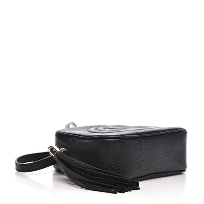 Gucci Pebbled Calfskin Small Soho Disco Bag Black 4 of 10