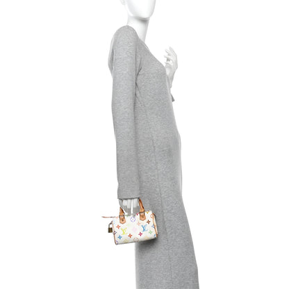 Louis Vuitton Monogram Multicolor Mini Sac HL Speedy White 2 of 10