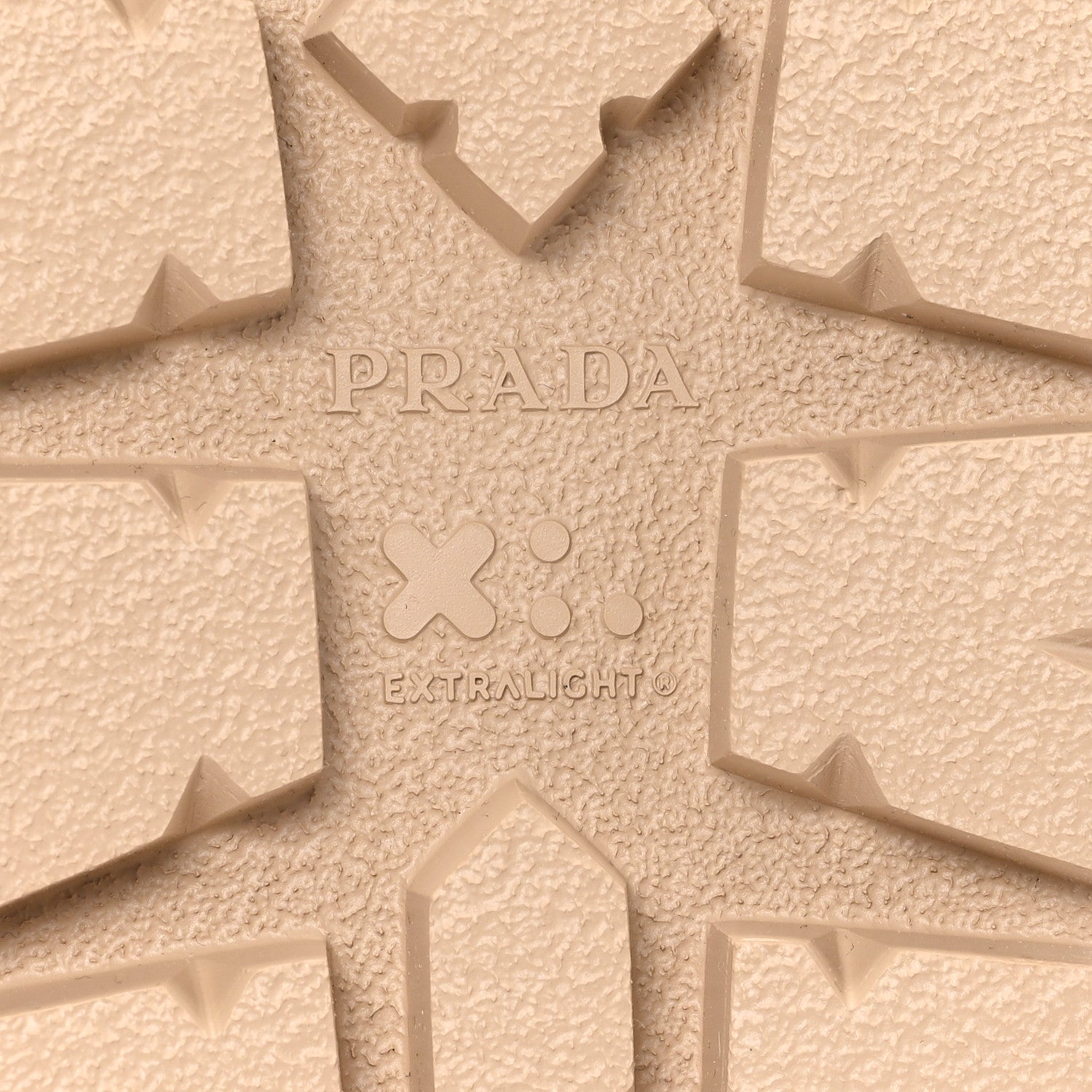 Prada Nappa Quilted Padded Logo Slide Sandals 37 Sabbia 7 of 10