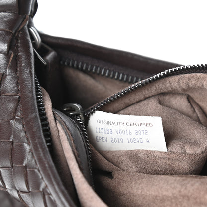 Bottega Veneta Nappa Intrecciato Medium Veneta Hobo Ebano 9 of 10