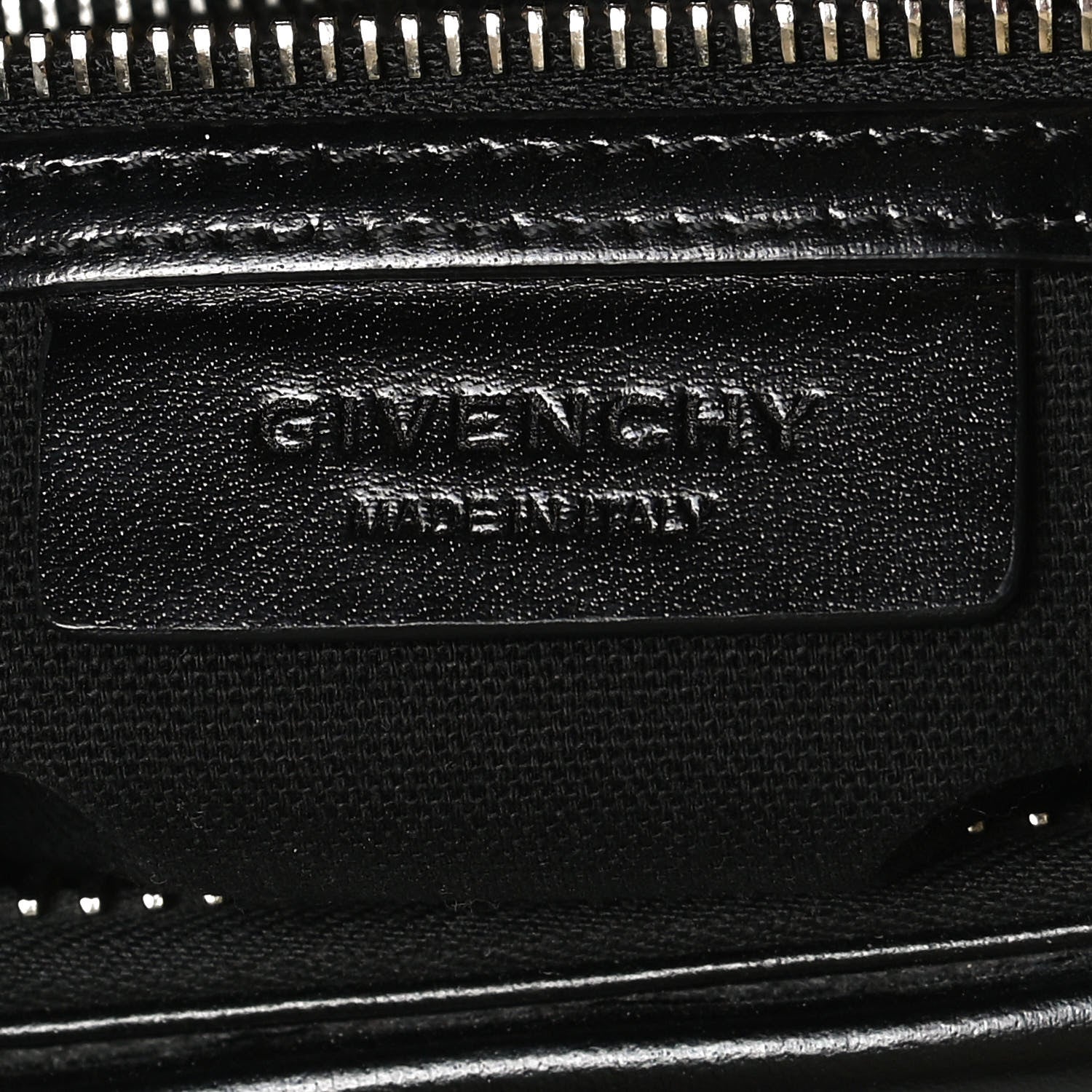 Givenchy Shiny Lord Calfskin Medium Antigona Black 6 of 11