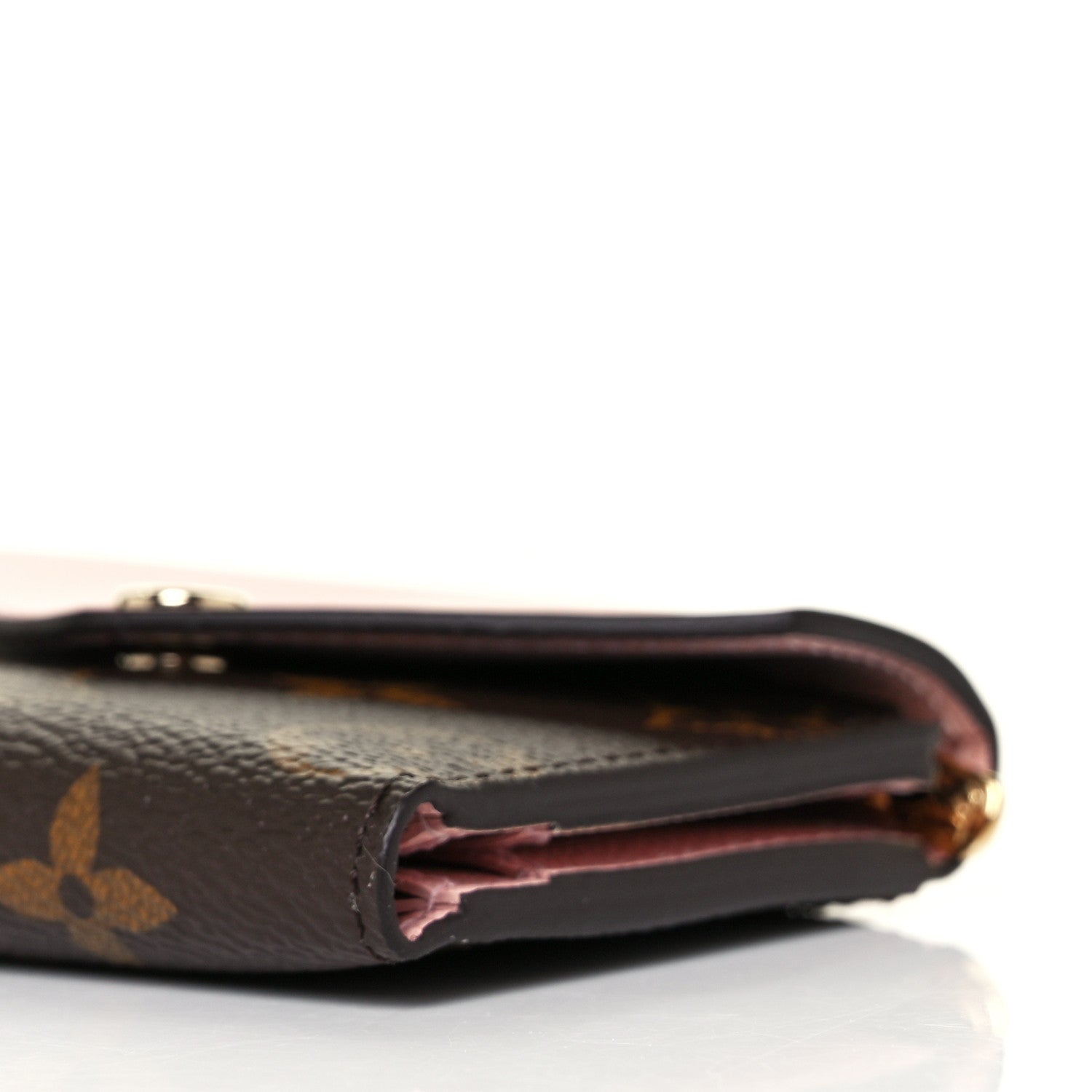 Louis Vuitton Monogram Zoe Wallet Rose Ballerine 8 of 9