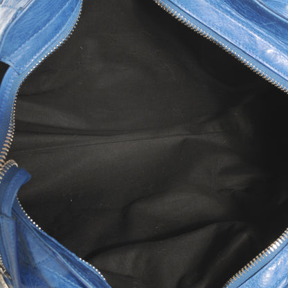 Balenciaga Agneau Giant 21 Silver Hardware Part Time Electric Bleu 10 of 10
