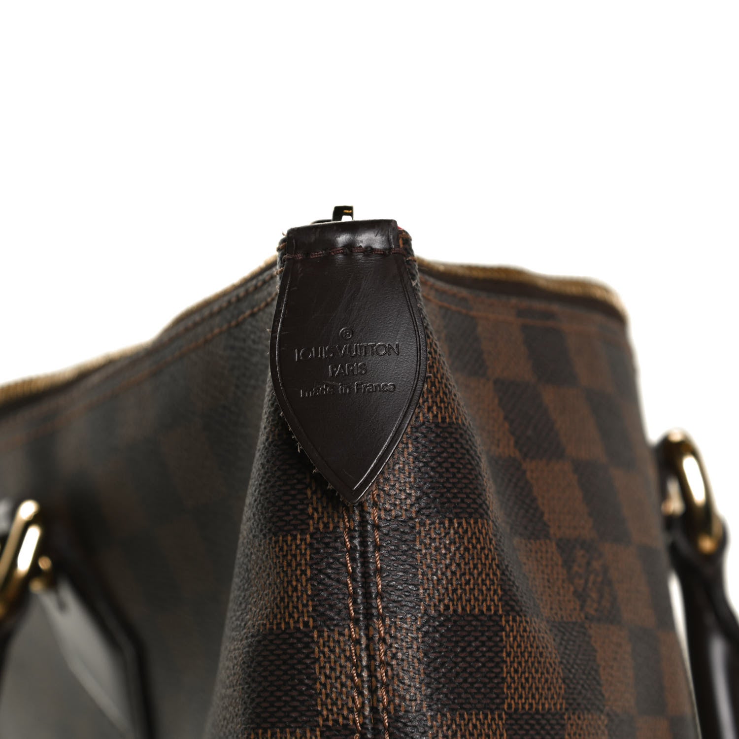 Louis Vuitton Damier Ebene Saleya MM 6 of 11