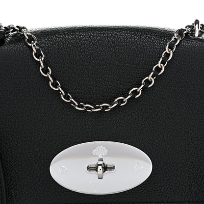 Mulberry Glossy Goatskin Small Lily Flap Black 7 of 10