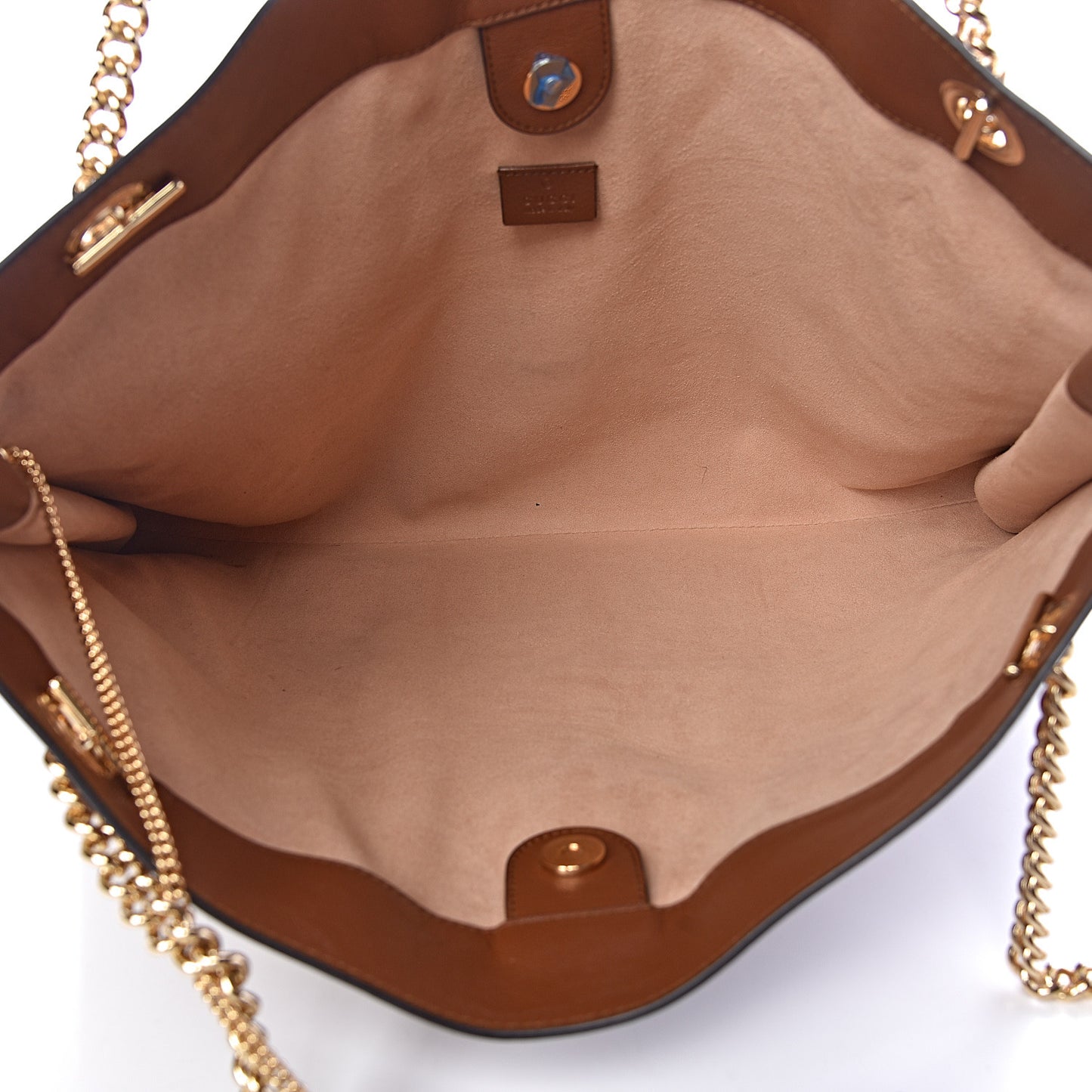 Calfskin Large Rajah Chain Tote Cuir