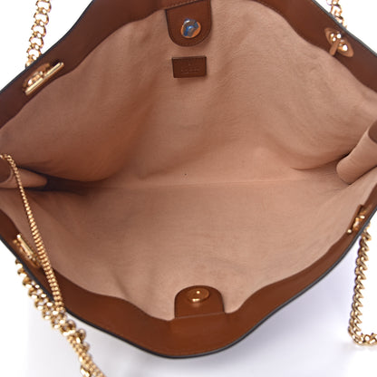 Gucci Calfskin Large Rajah Chain Tote Cuir 6 of 11