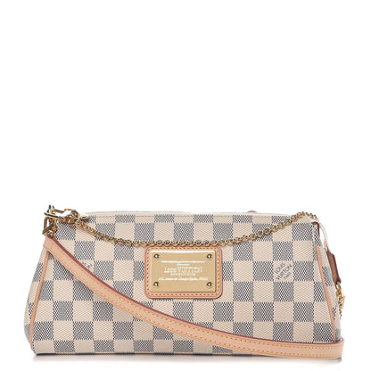 Louis Vuitton Damier Azur Eva Clutch 1 of 8