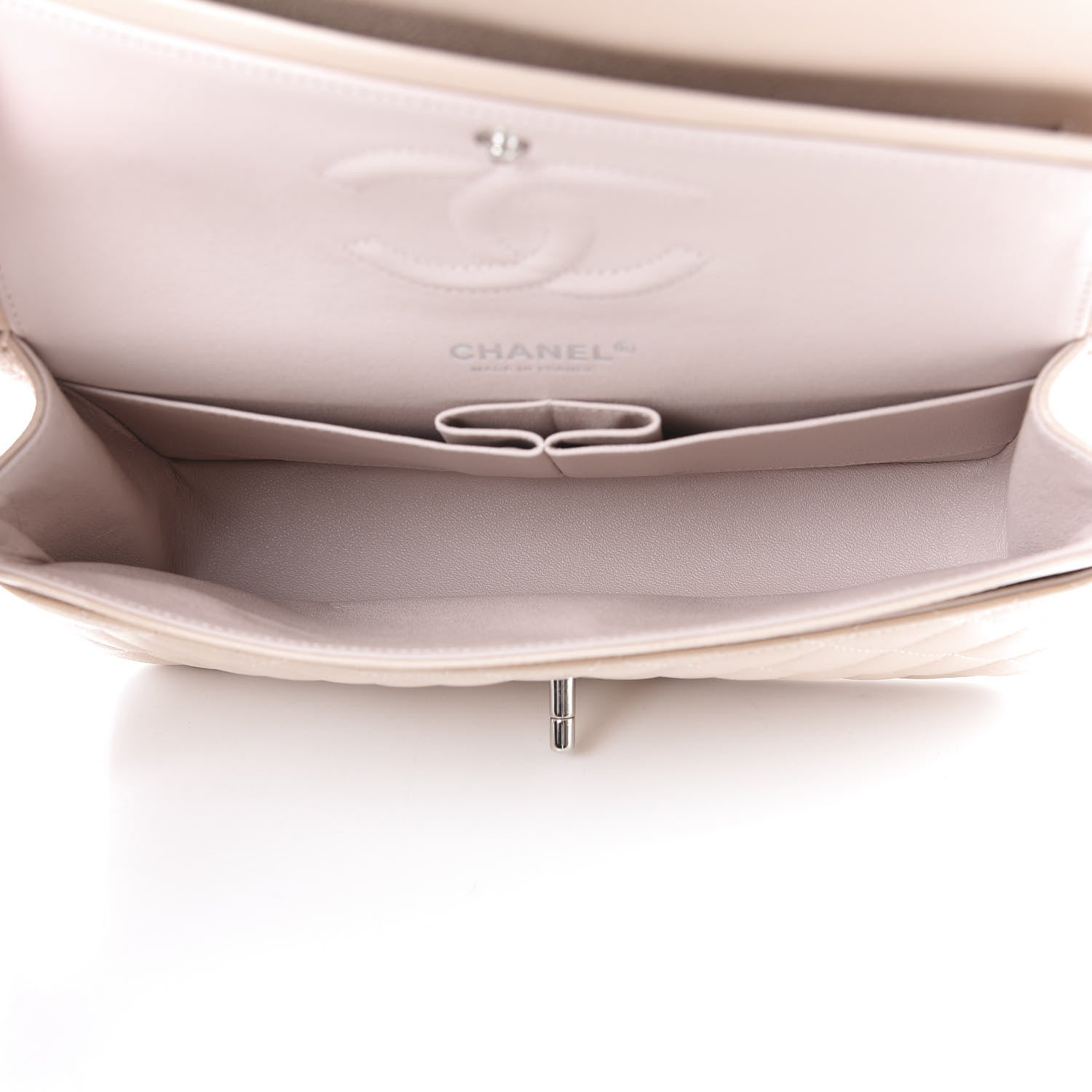 Chanel Caviar Quilted Medium Double Flap Light Pink 4 of 10