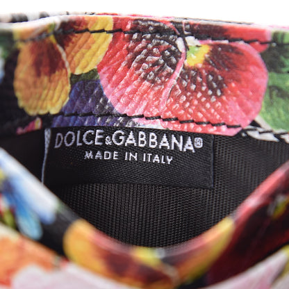 Dolce & Gabbana Dauphine Floral Print Card Holder Multicolor 6 of 7
