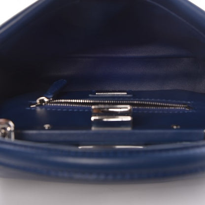 Fendi Nappa Mini Peekaboo Iconic Satchel True Blue 6 of 11