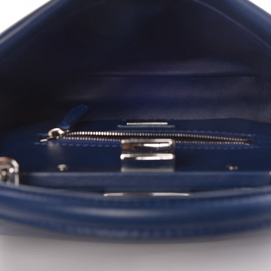 Nappa Mini Peekaboo Iconic Satchel True Blue