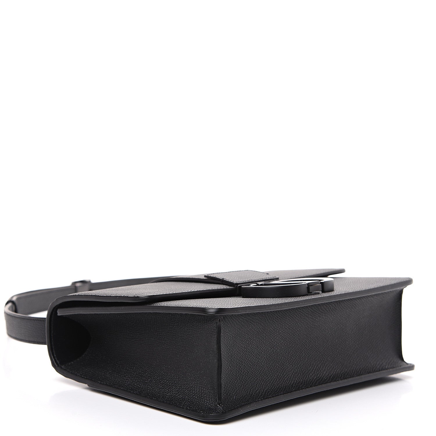 Christian Dior Ultra Matte Grained Calfskin 30 Montaigne Flap Bag Black 3 of 8