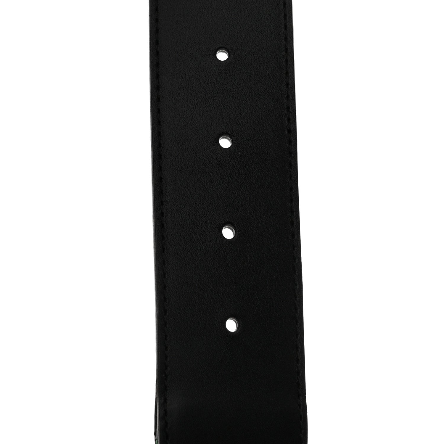 Gucci Canvas Web Interlocking G Belt 105 42 Black 4 of 5