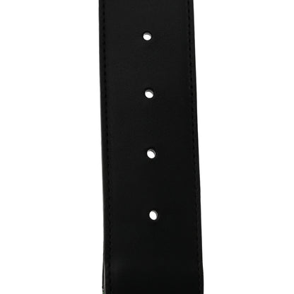 Gucci Canvas Web Interlocking G Belt 105 42 Black 4 of 5